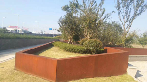 南岗耐候钢挡土墙